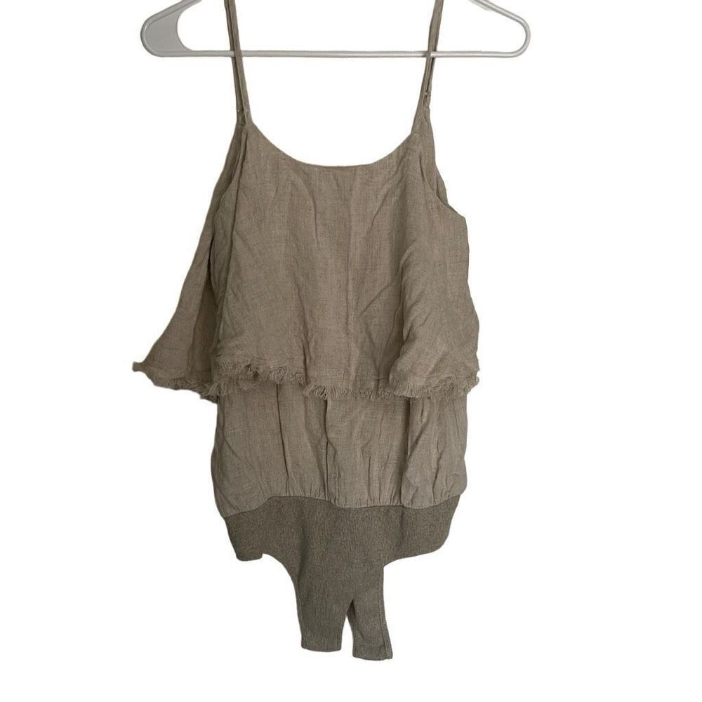 Fourteen & 9th fringe bodysuit, size S